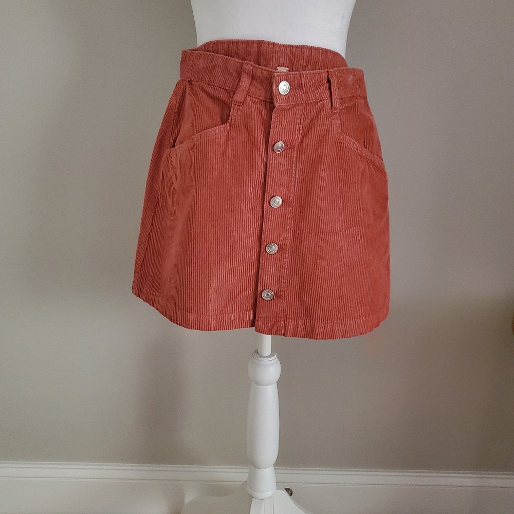 Free People corduroy skirt. Reduced
